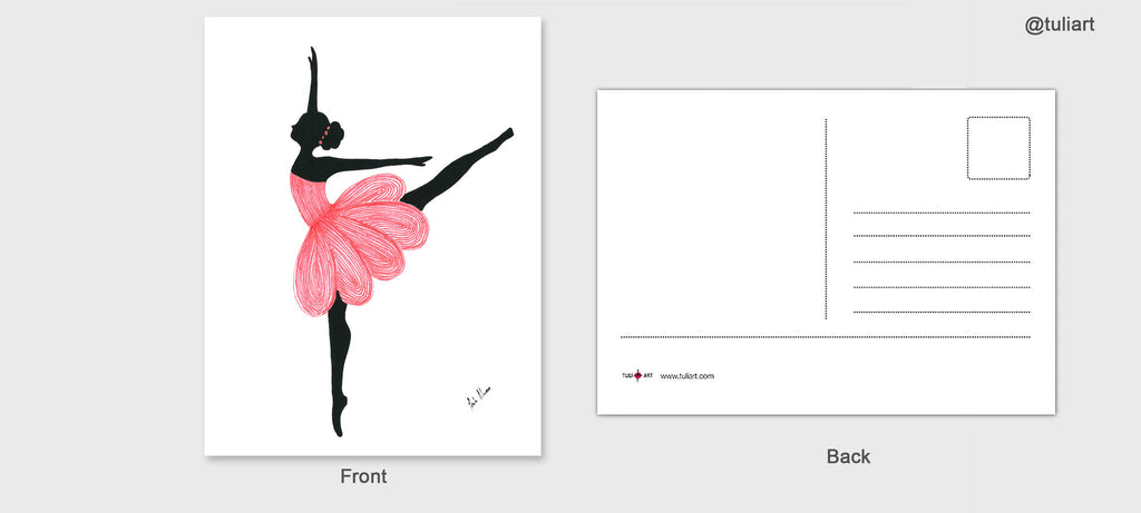 Post Cards-Sandra J- Ballerina