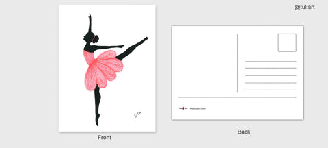 Post Cards-Sandra J- Ballerina