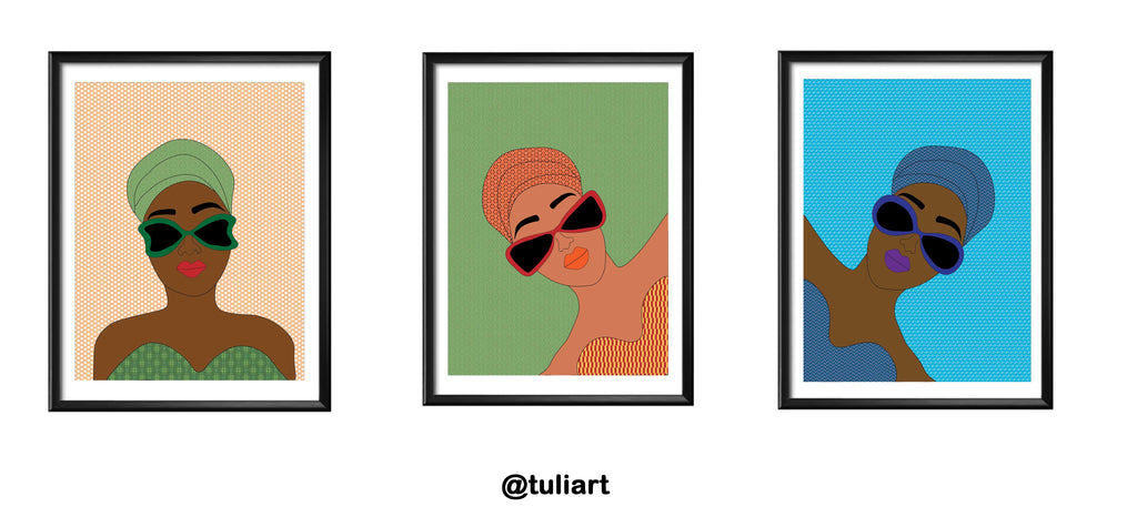 Set of three Boss Girls - Saya, Mika and Tikki