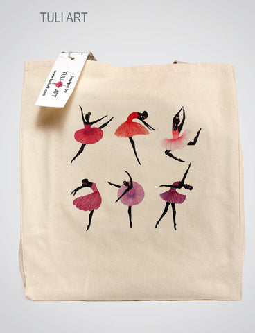 Tote Bag-Ballerina