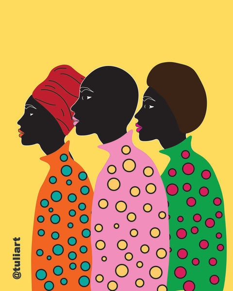Black Women Matter Illustration