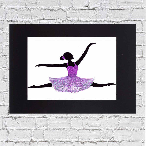 Ballerina Art Illustration - Kassandra