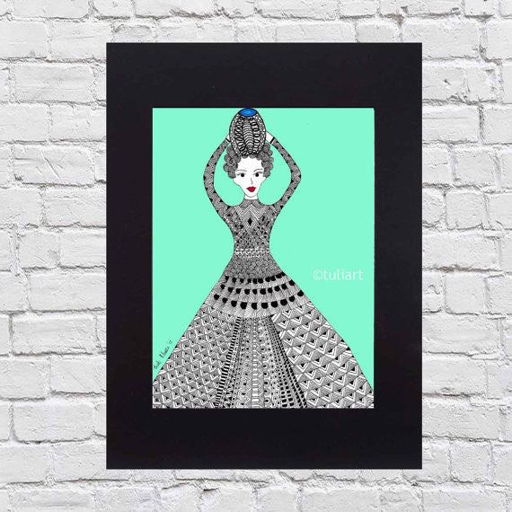 Afrik Art - The Queen