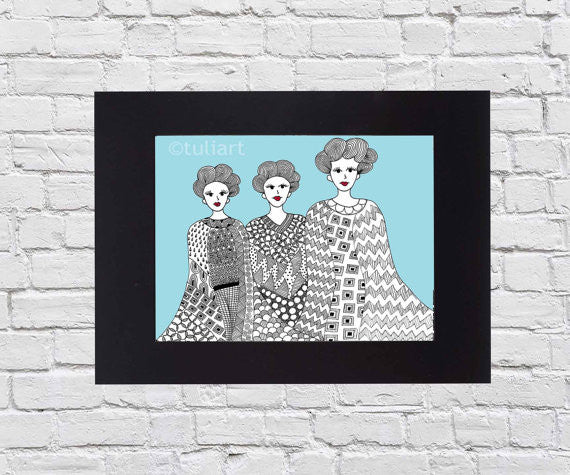Afrik Art - Three Queens