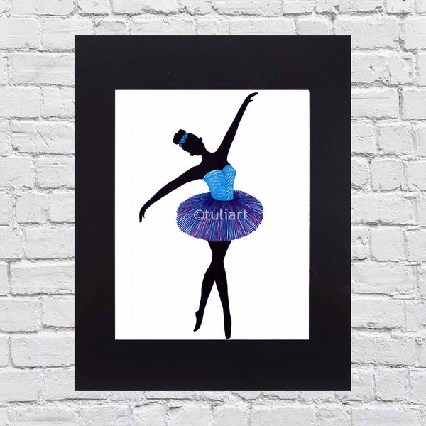 Ballerina Art Illustration - Arona