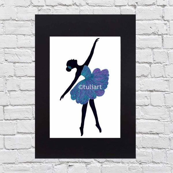 Ballerina Art Illustration - Jalijah
