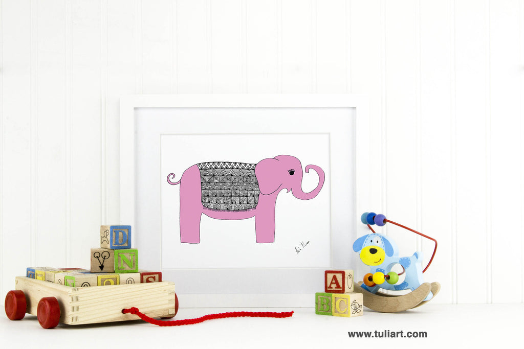 Animals - Pink Elephant