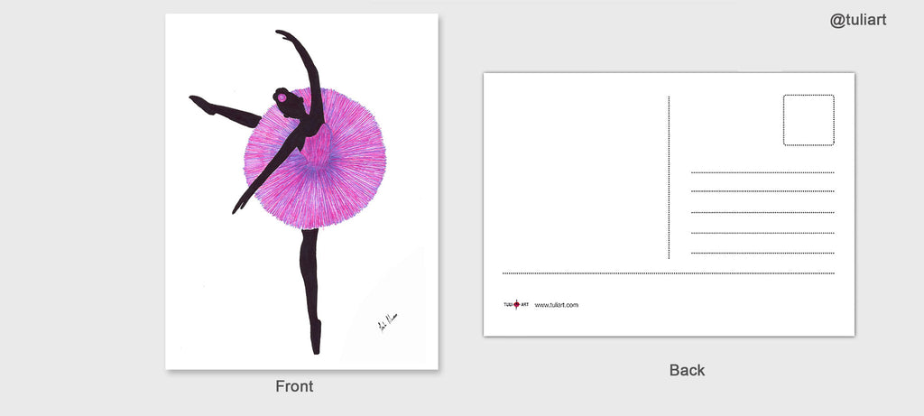Post Cards- Anele Ballerina