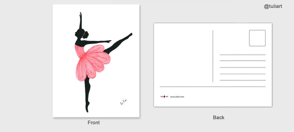 Post Cards-Ballet Assorted Package