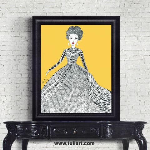 Afrik Art - Queen Seto