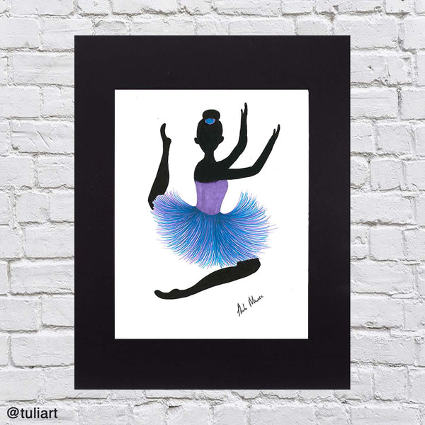 Ballerina Art Illustration - Sophia