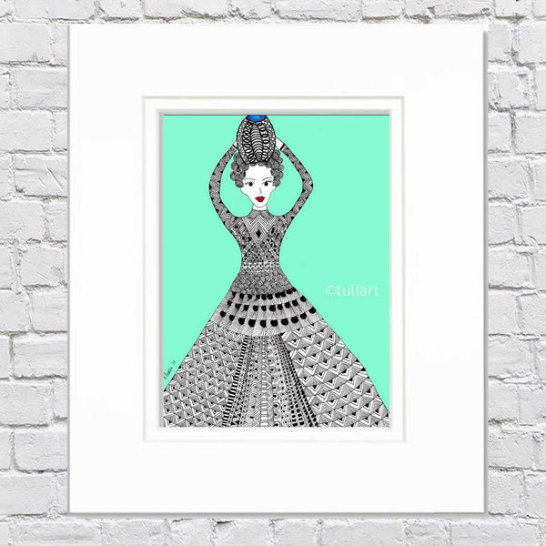 Afrik Art - The Queen
