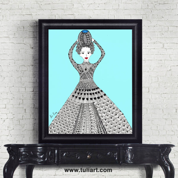 Afrik Art - The Queen